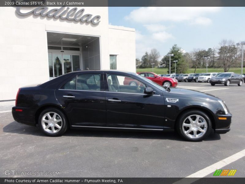 Black Ice / Cashmere 2009 Cadillac STS V6
