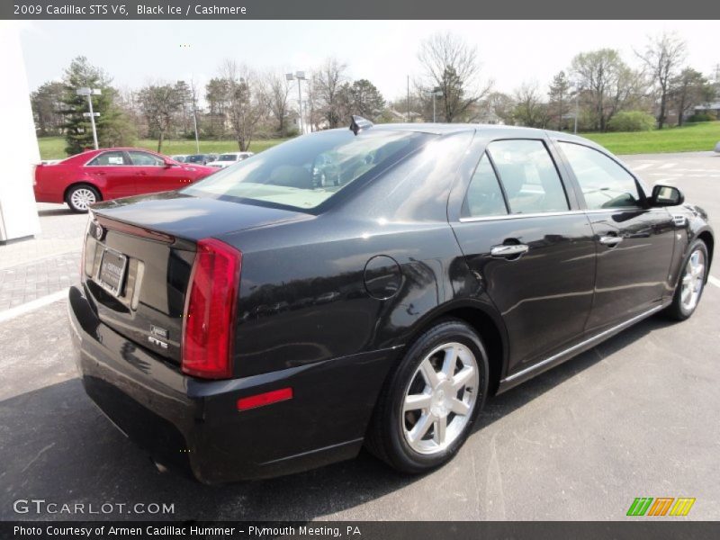 Black Ice / Cashmere 2009 Cadillac STS V6