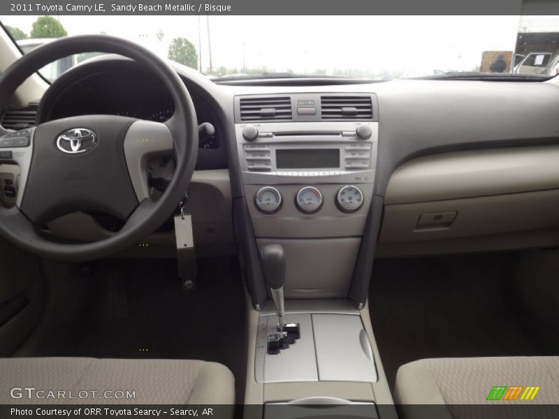 Sandy Beach Metallic / Bisque 2011 Toyota Camry LE