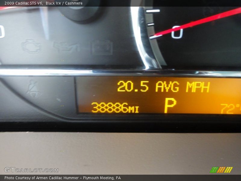 Black Ice / Cashmere 2009 Cadillac STS V6