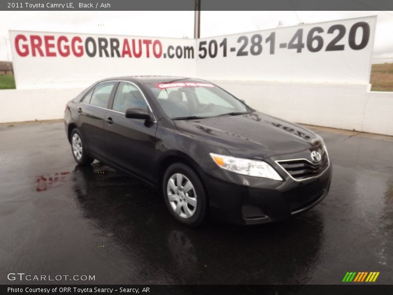 Black / Ash 2011 Toyota Camry LE
