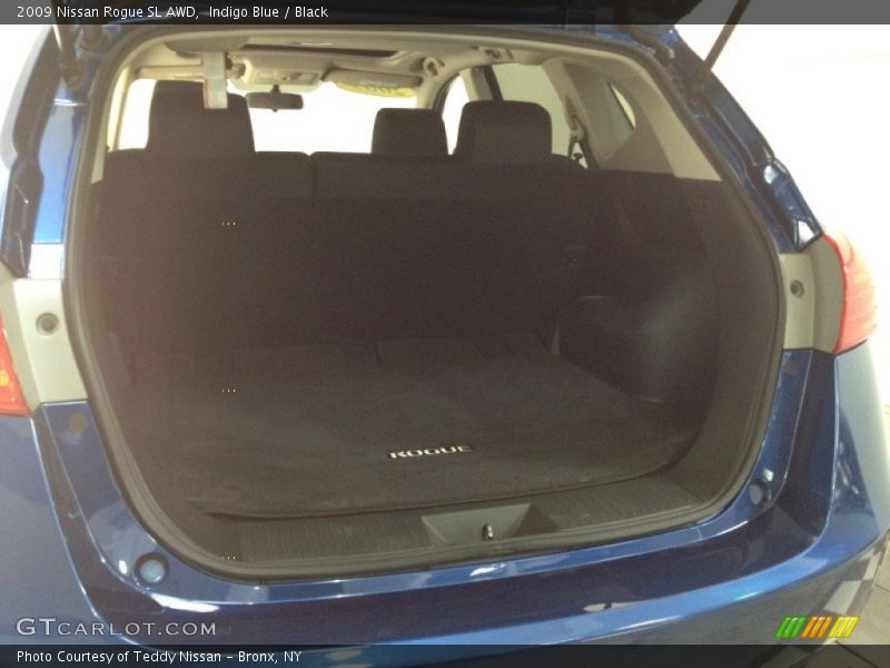 Indigo Blue / Black 2009 Nissan Rogue SL AWD