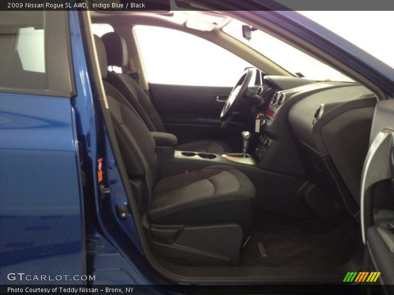 Indigo Blue / Black 2009 Nissan Rogue SL AWD