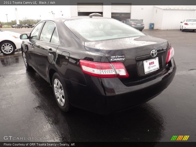 Black / Ash 2011 Toyota Camry LE