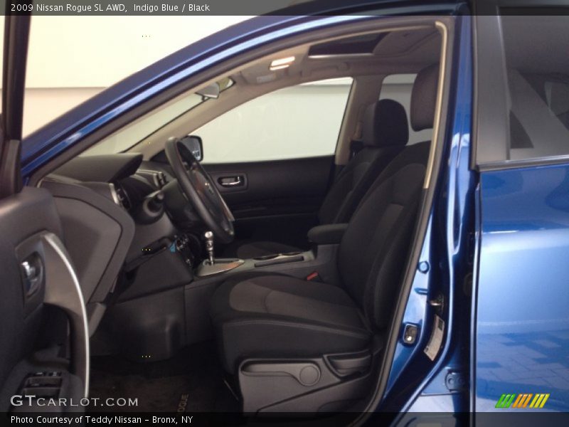 Indigo Blue / Black 2009 Nissan Rogue SL AWD
