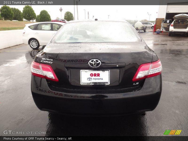 Black / Ash 2011 Toyota Camry LE