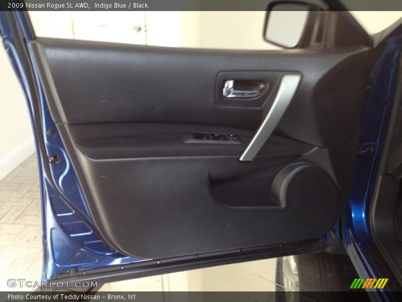 Indigo Blue / Black 2009 Nissan Rogue SL AWD