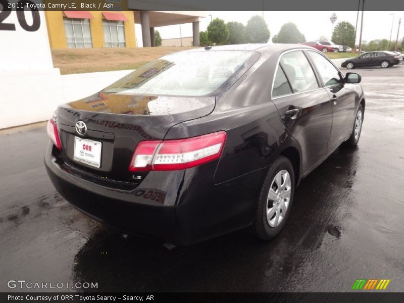 Black / Ash 2011 Toyota Camry LE