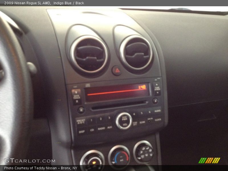 Indigo Blue / Black 2009 Nissan Rogue SL AWD