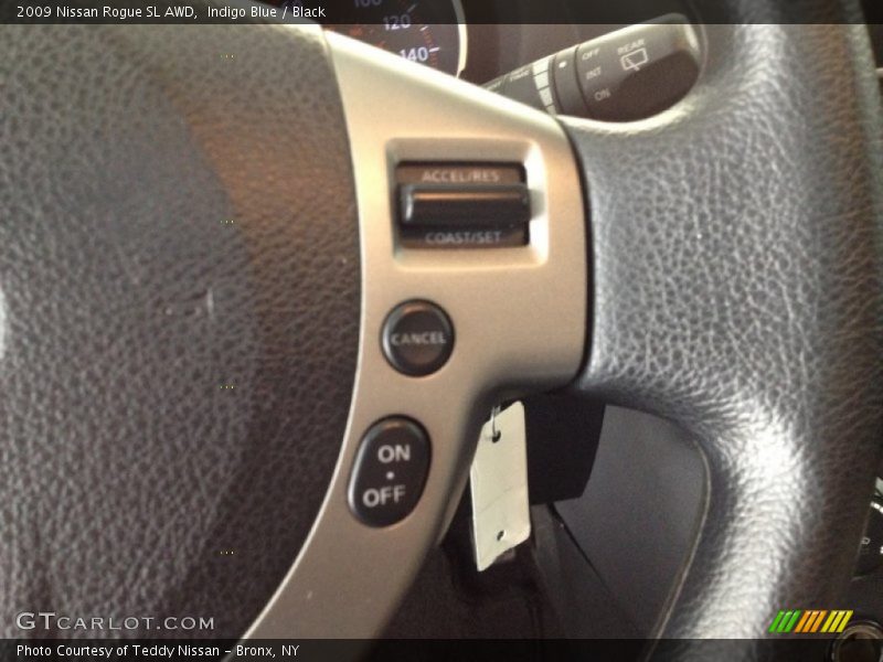 Indigo Blue / Black 2009 Nissan Rogue SL AWD