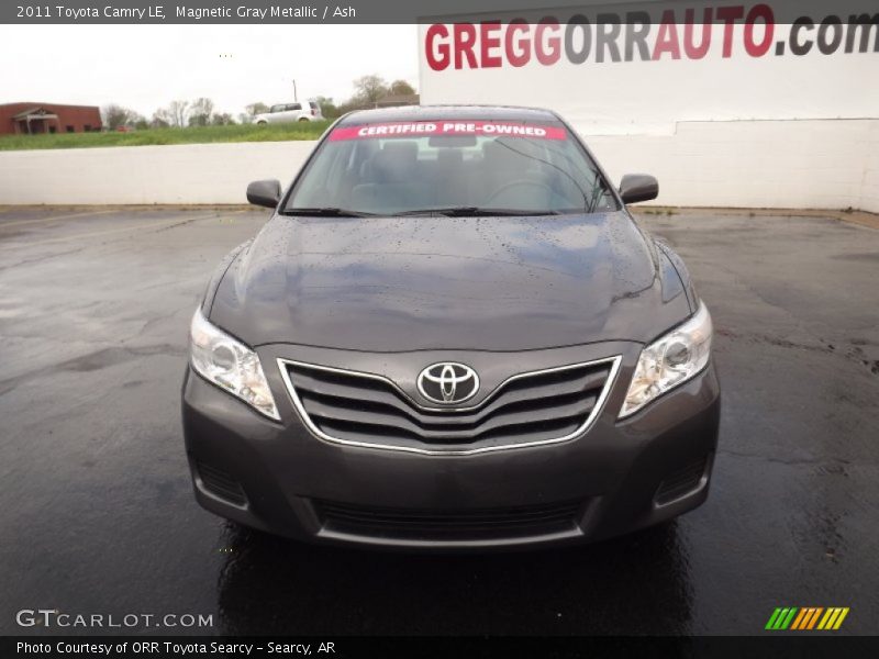 Magnetic Gray Metallic / Ash 2011 Toyota Camry LE
