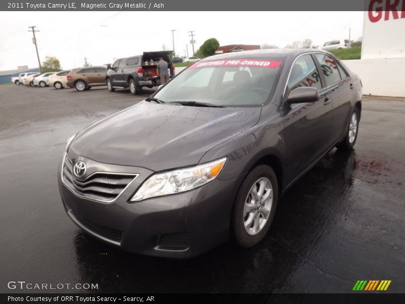 Magnetic Gray Metallic / Ash 2011 Toyota Camry LE