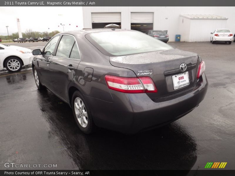 Magnetic Gray Metallic / Ash 2011 Toyota Camry LE