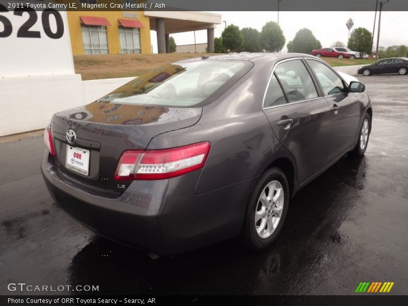 Magnetic Gray Metallic / Ash 2011 Toyota Camry LE