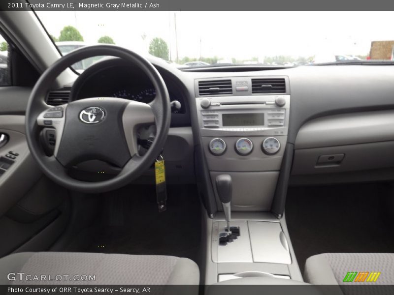Magnetic Gray Metallic / Ash 2011 Toyota Camry LE