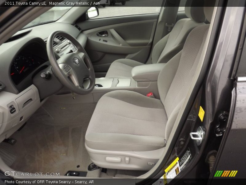 Magnetic Gray Metallic / Ash 2011 Toyota Camry LE