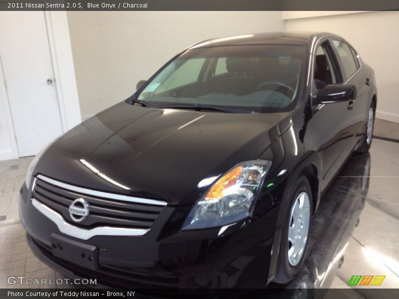 Blue Onyx / Charcoal 2011 Nissan Sentra 2.0 S