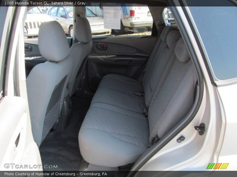 Sahara Silver / Gray 2005 Hyundai Tucson GL