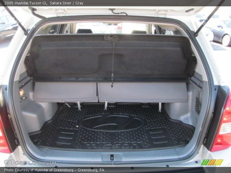 Sahara Silver / Gray 2005 Hyundai Tucson GL