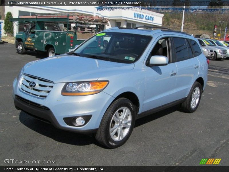 Front 3/4 View of 2010 Santa Fe Limited 4WD