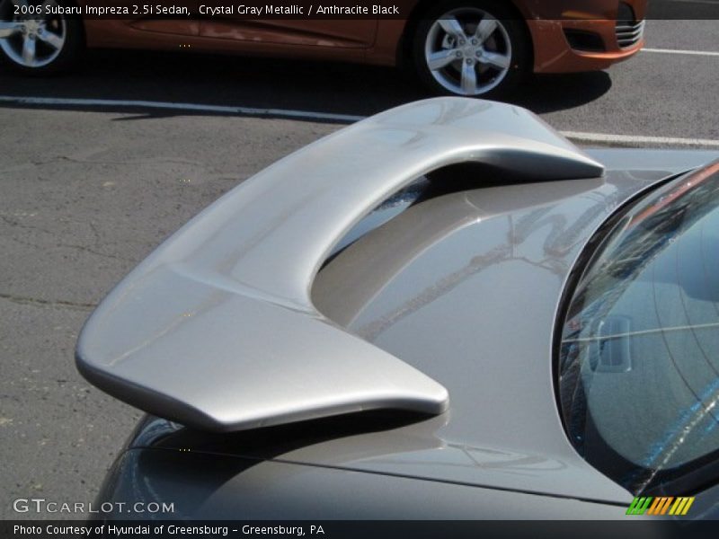 Crystal Gray Metallic / Anthracite Black 2006 Subaru Impreza 2.5i Sedan