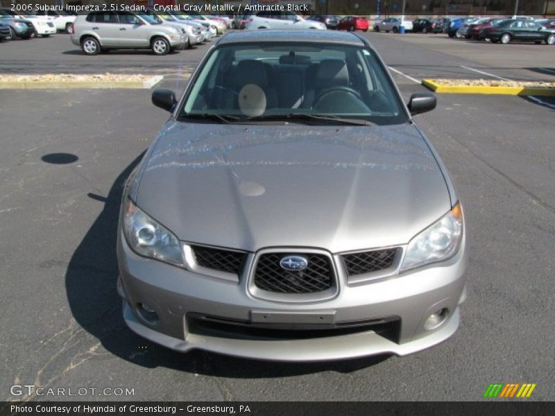 Crystal Gray Metallic / Anthracite Black 2006 Subaru Impreza 2.5i Sedan