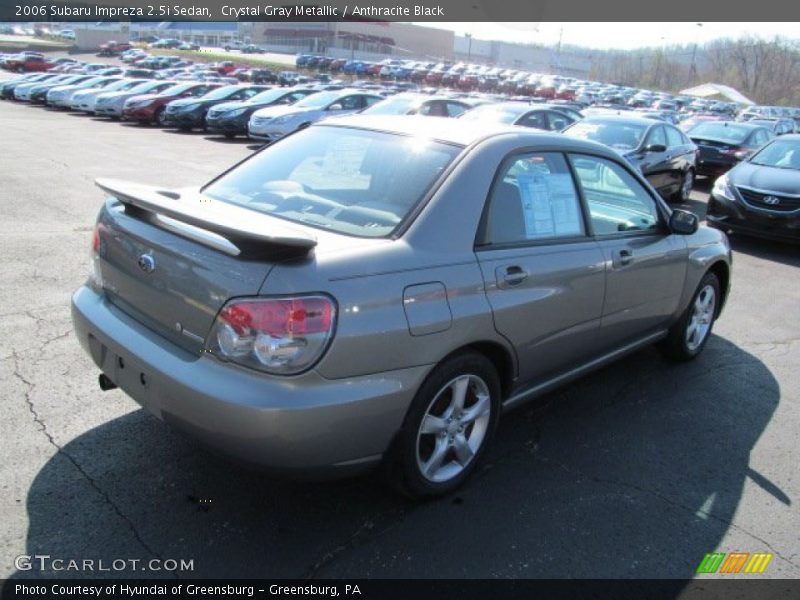 Crystal Gray Metallic / Anthracite Black 2006 Subaru Impreza 2.5i Sedan
