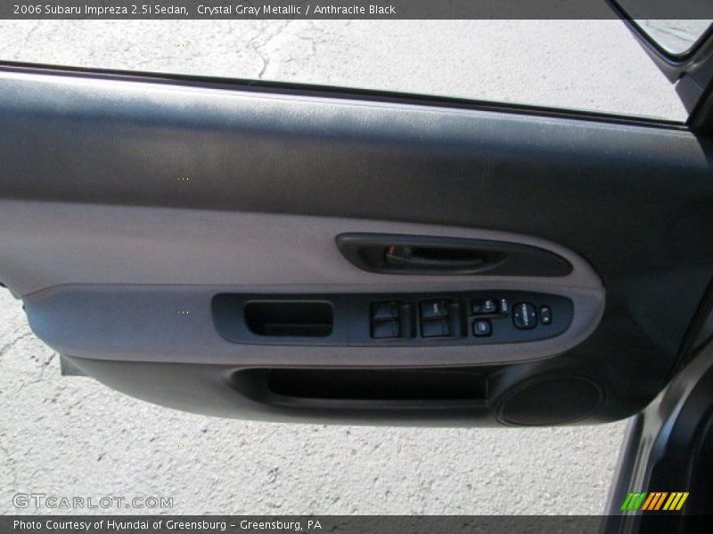 Crystal Gray Metallic / Anthracite Black 2006 Subaru Impreza 2.5i Sedan
