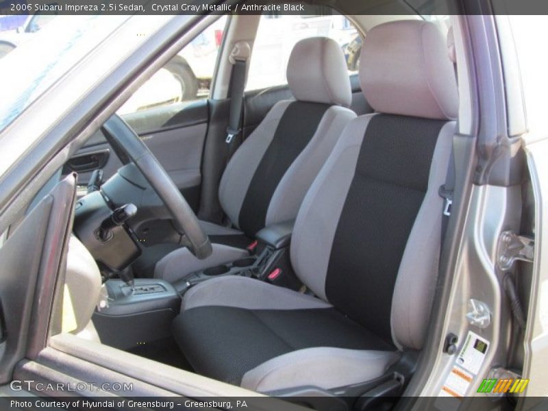 Crystal Gray Metallic / Anthracite Black 2006 Subaru Impreza 2.5i Sedan
