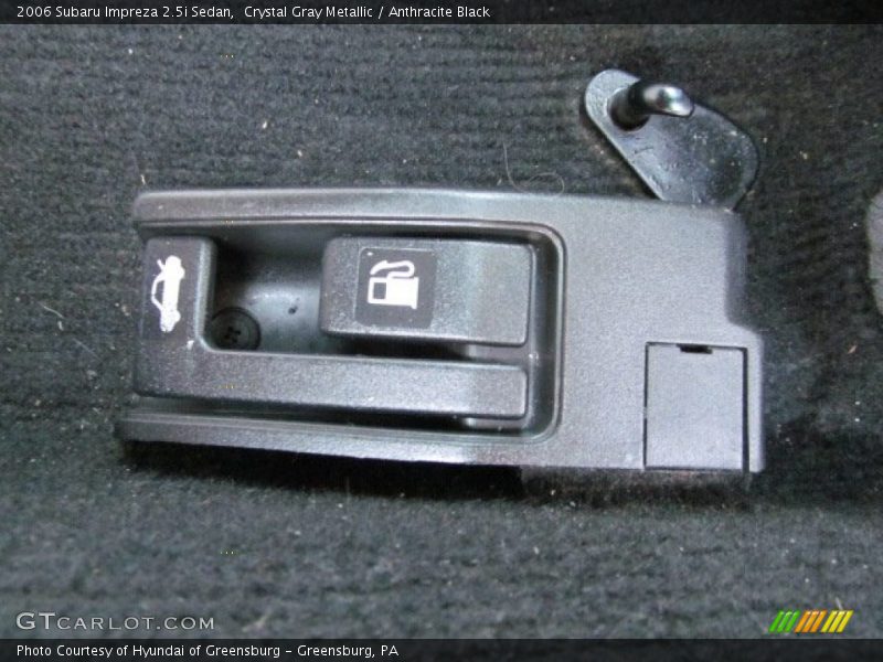 Crystal Gray Metallic / Anthracite Black 2006 Subaru Impreza 2.5i Sedan