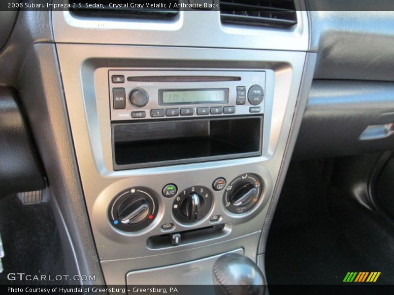 Crystal Gray Metallic / Anthracite Black 2006 Subaru Impreza 2.5i Sedan