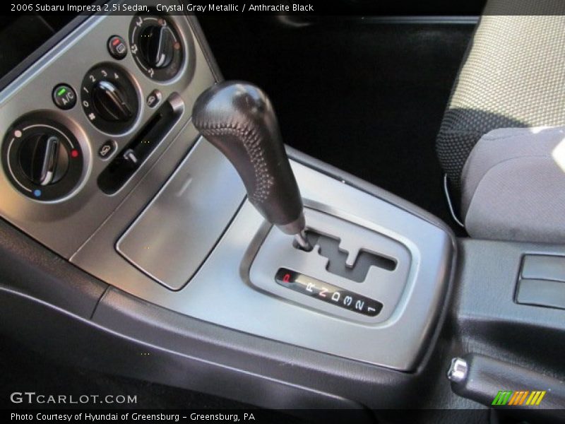 Crystal Gray Metallic / Anthracite Black 2006 Subaru Impreza 2.5i Sedan