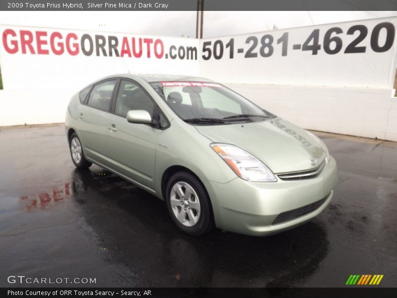 Silver Pine Mica / Dark Gray 2009 Toyota Prius Hybrid