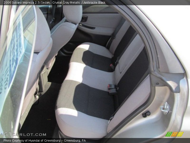 Crystal Gray Metallic / Anthracite Black 2006 Subaru Impreza 2.5i Sedan