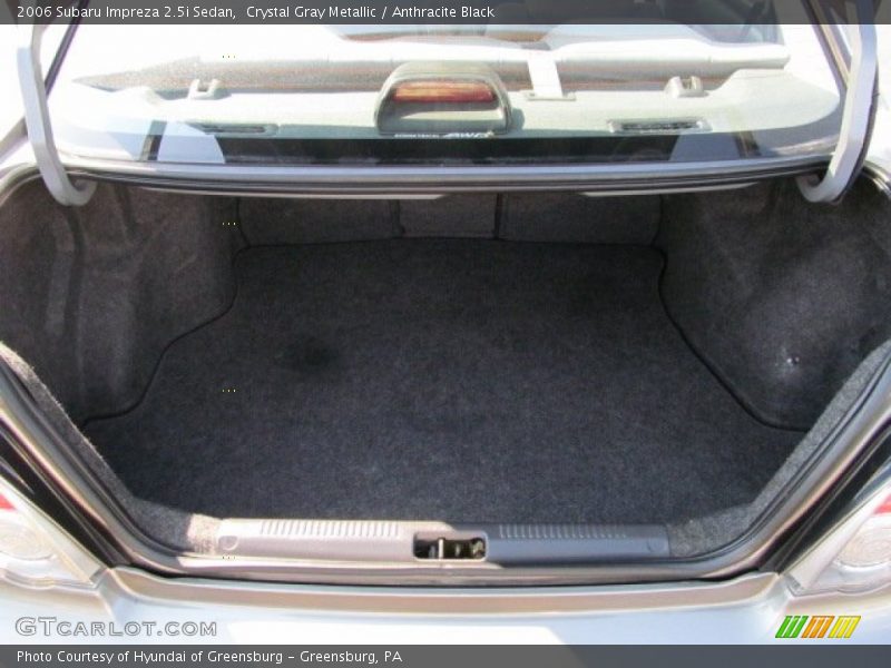 Crystal Gray Metallic / Anthracite Black 2006 Subaru Impreza 2.5i Sedan