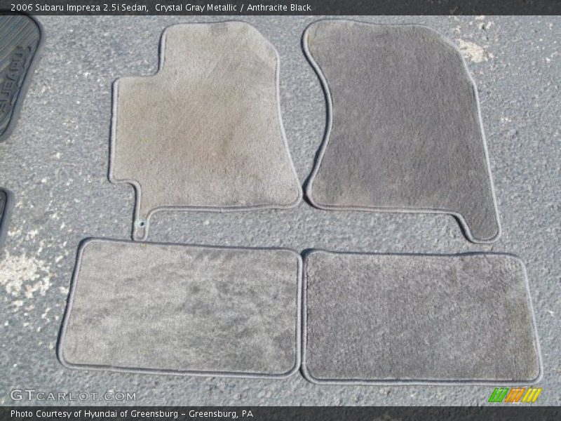 Crystal Gray Metallic / Anthracite Black 2006 Subaru Impreza 2.5i Sedan