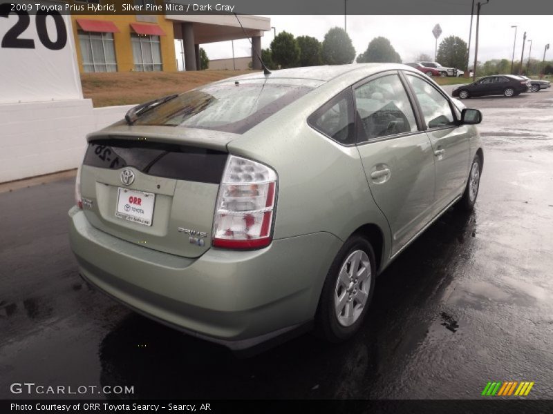 Silver Pine Mica / Dark Gray 2009 Toyota Prius Hybrid