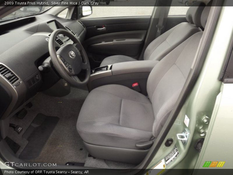 Silver Pine Mica / Dark Gray 2009 Toyota Prius Hybrid