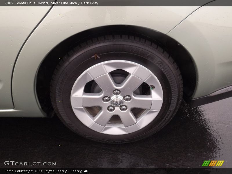 Silver Pine Mica / Dark Gray 2009 Toyota Prius Hybrid