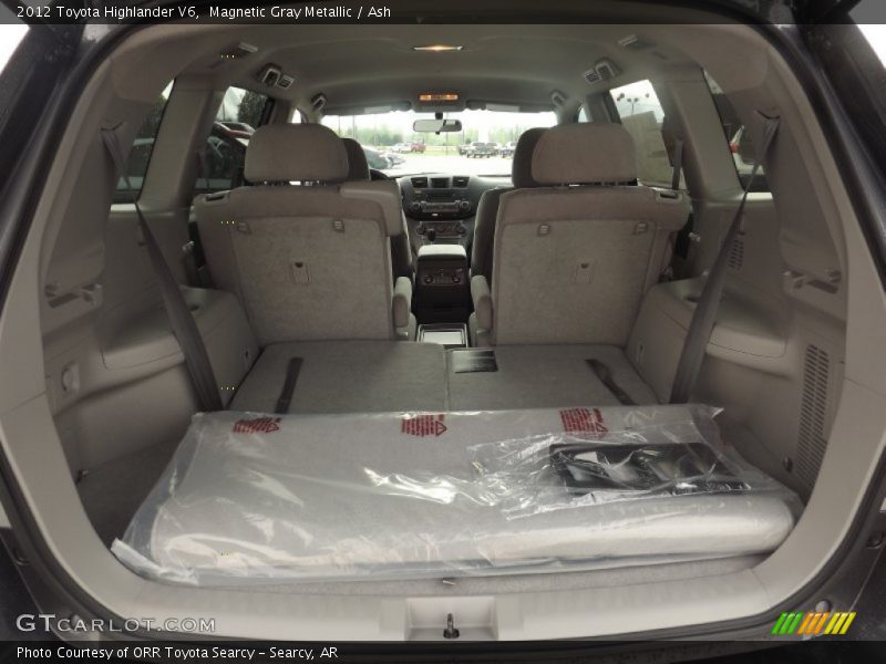 Magnetic Gray Metallic / Ash 2012 Toyota Highlander V6