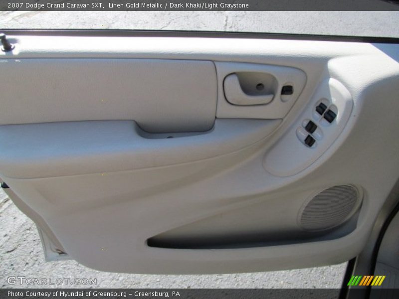 Linen Gold Metallic / Dark Khaki/Light Graystone 2007 Dodge Grand Caravan SXT