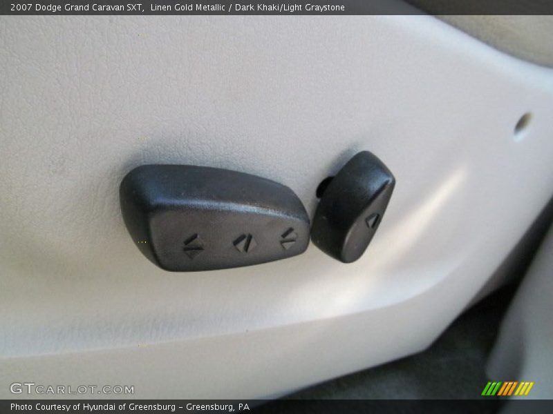 Linen Gold Metallic / Dark Khaki/Light Graystone 2007 Dodge Grand Caravan SXT