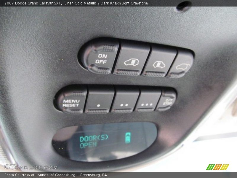 Linen Gold Metallic / Dark Khaki/Light Graystone 2007 Dodge Grand Caravan SXT