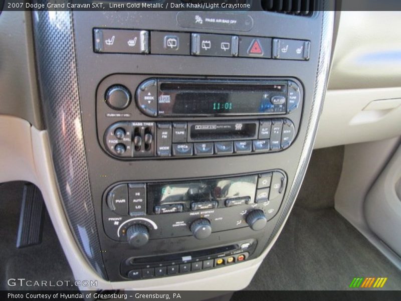 Linen Gold Metallic / Dark Khaki/Light Graystone 2007 Dodge Grand Caravan SXT