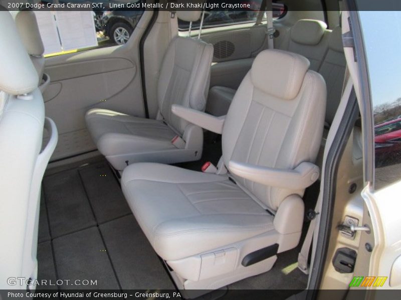 Linen Gold Metallic / Dark Khaki/Light Graystone 2007 Dodge Grand Caravan SXT