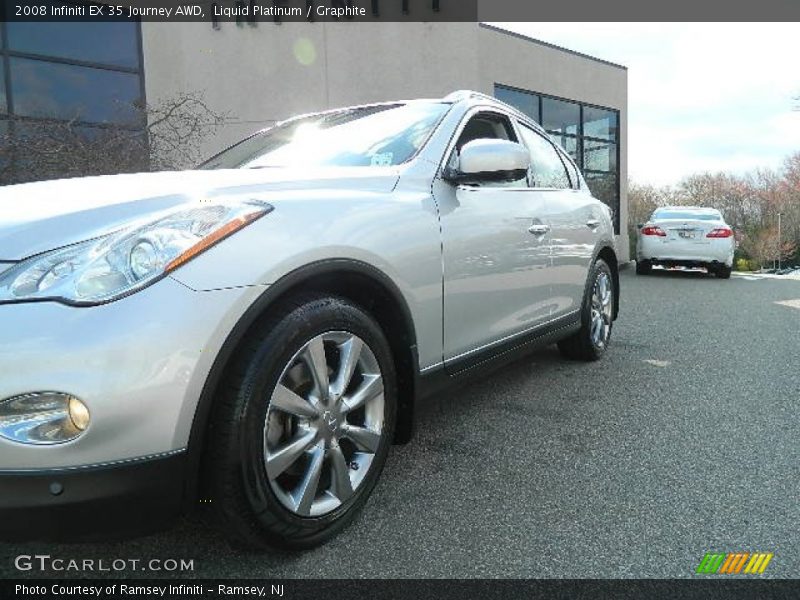 Liquid Platinum / Graphite 2008 Infiniti EX 35 Journey AWD