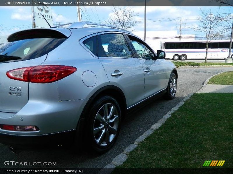 Liquid Platinum / Graphite 2008 Infiniti EX 35 Journey AWD