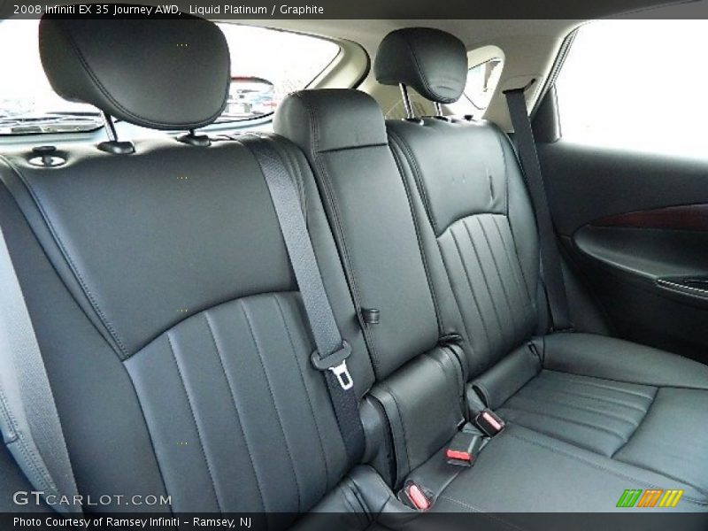 Rear Seat of 2008 EX 35 Journey AWD