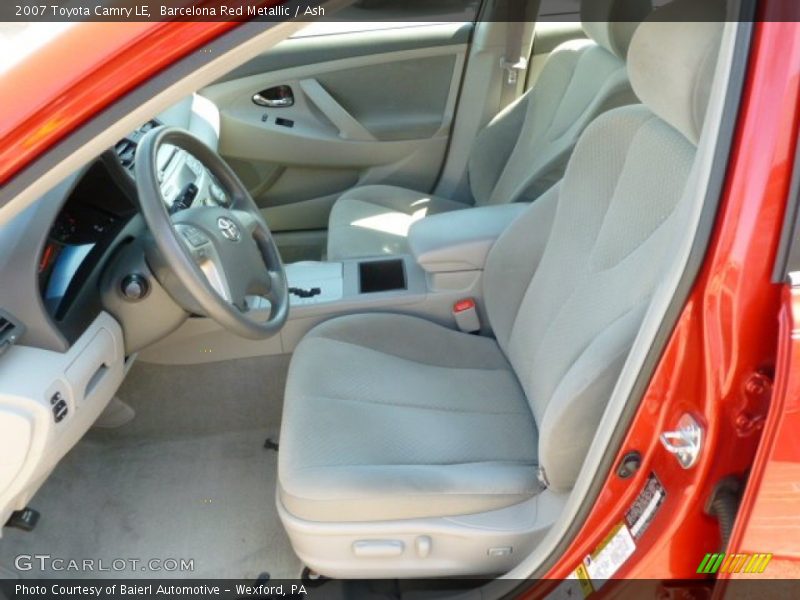Barcelona Red Metallic / Ash 2007 Toyota Camry LE