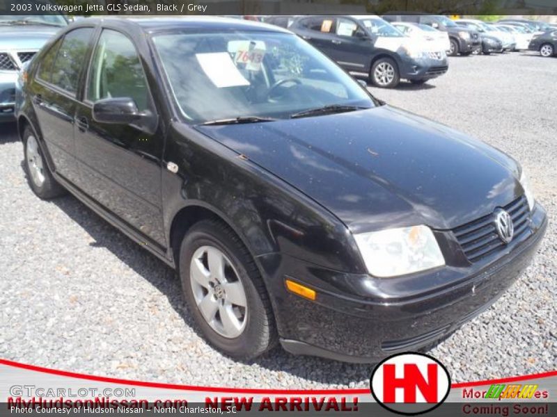 Black / Grey 2003 Volkswagen Jetta GLS Sedan
